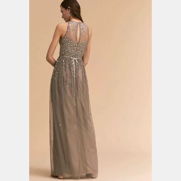 New BHLDN Ginny Bridal Wedding Gown Gray - Picture 2 of 5